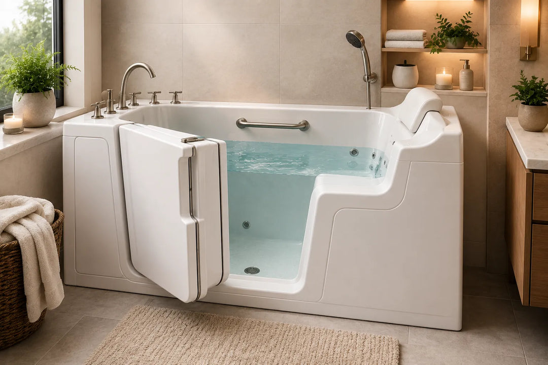 Best Walk-In Bathtubs for Seniors: Types, Safety Features &amp; Buying Guide