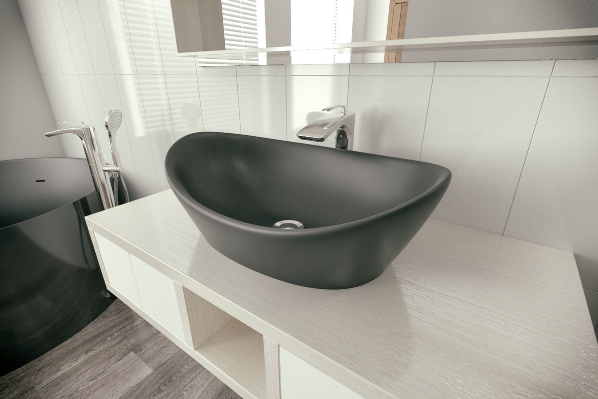 Matte Black Vessel Sink