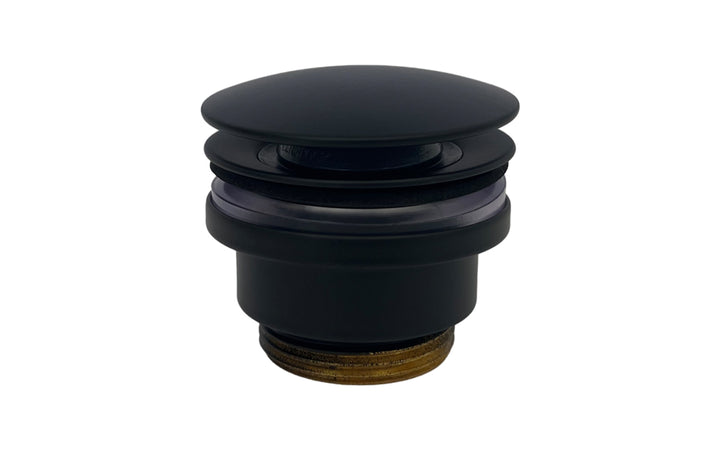 Euroclicker 3S Sink Drain (Matte Black) Full Assembly