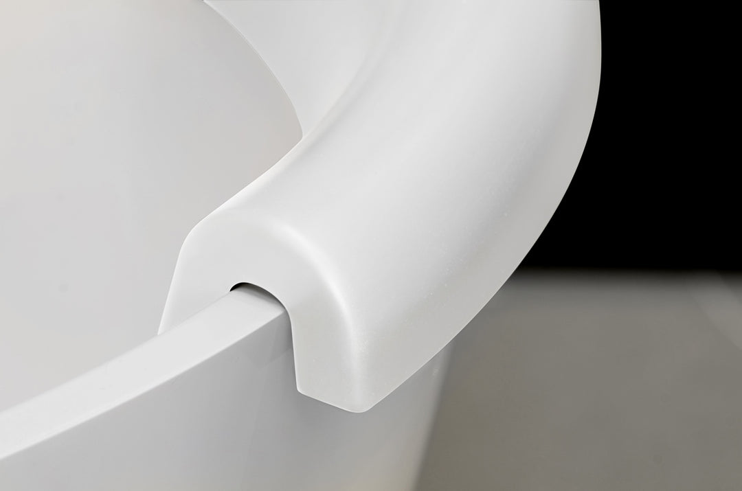 Beatrice Bath Headrest - White