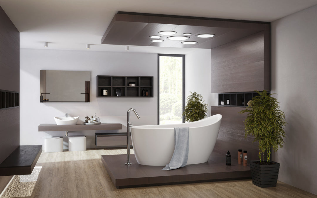 Emmanuelle 2 Freestanding Solid Surface Bathtub