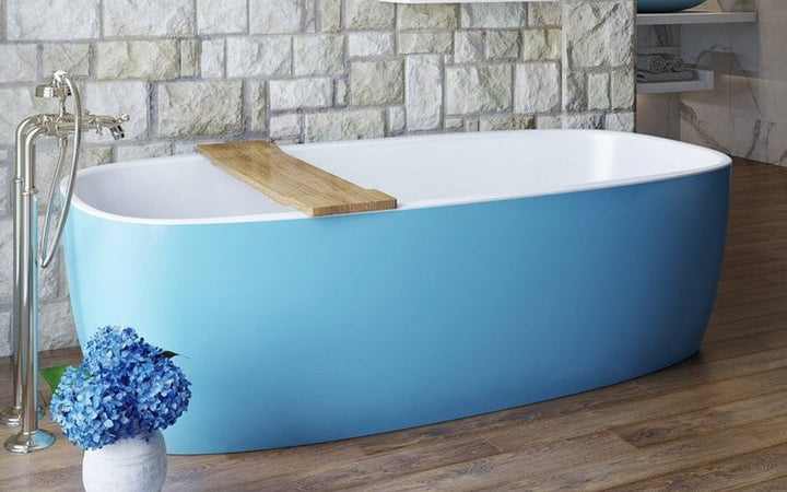 Aquatica AquateX Wht-Distant Blue Material Sample