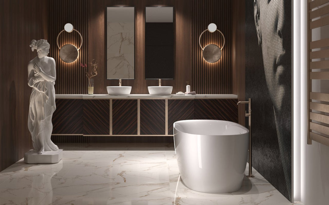 Purescape 045 Oval Freestanding Bathtub (F-303)