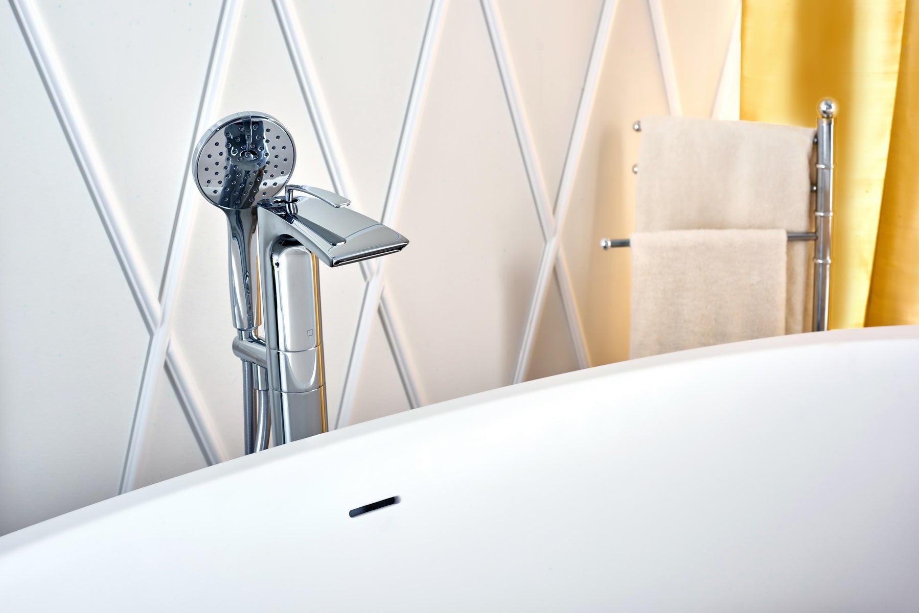 Sensuality Freestanding Solid Surface Bathtub – Aquatica Baths USA