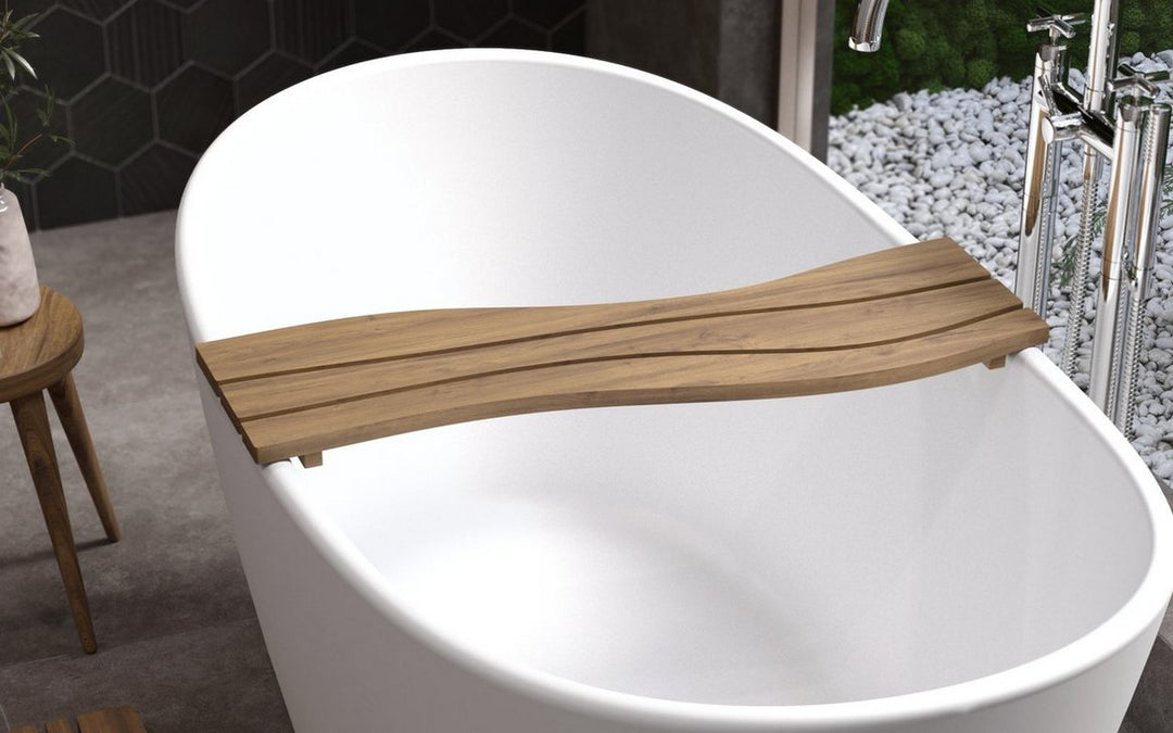 Luna Freestanding Solid Surface Bathtub