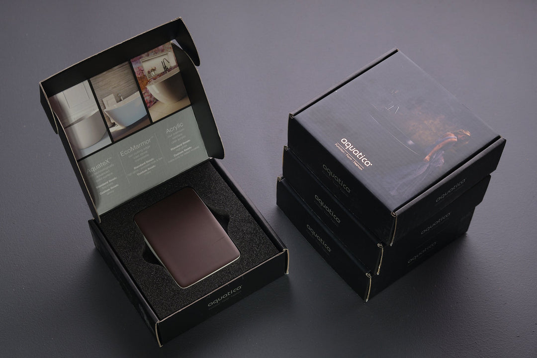 Aquatica AquateX Chocolate Brown Material Sample