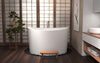 Aquatica True Ofuro Duo Freestanding DurateX™ Japanese Soaking Bathtub