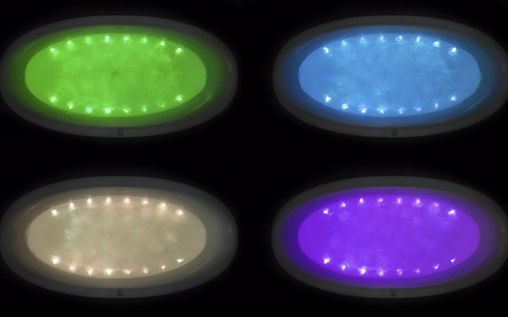 Sensuality Mini Black-White Relax Freestanding Solid Surface Bathtub