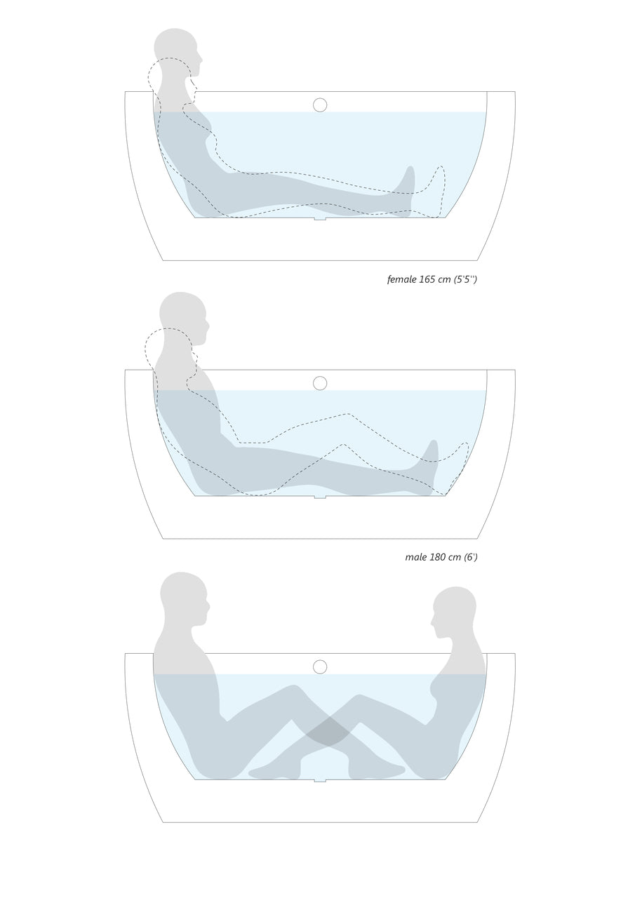 Pamela Freestanding Acrylic Bathtub