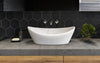 Luna Wht-Matte Vessel Sink
