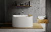 Sophia Freestanding Solid Surface Bathtub