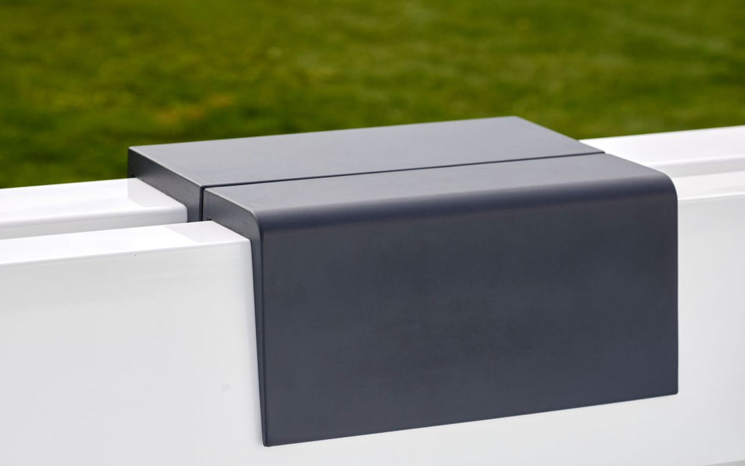 Vibe Spa w White Composite Siding (fmr. Maridur)