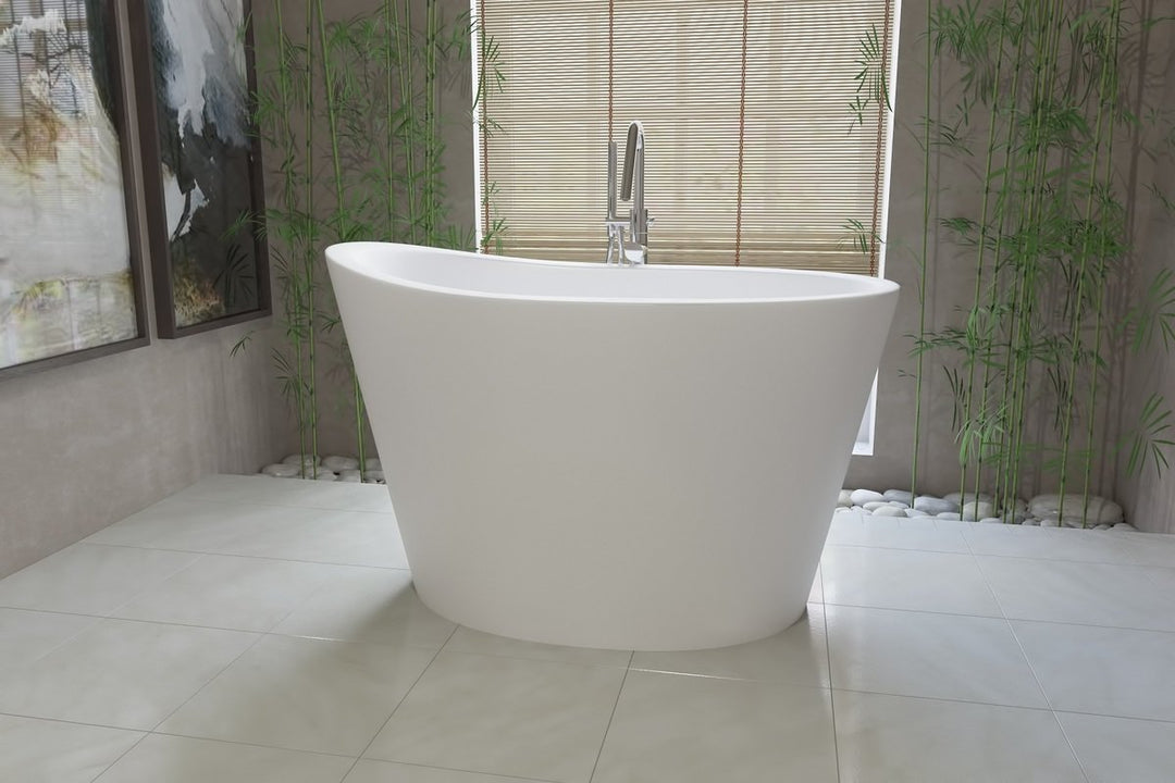 True Ofuro Freestanding Solid Surface Bathtub
