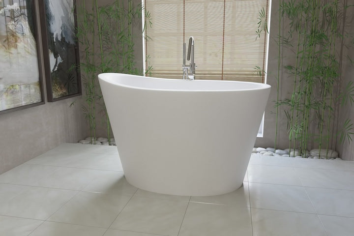 True Ofuro Freestanding Solid Surface Bathtub