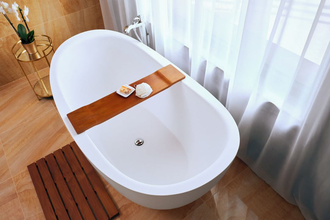 Lillian Freestanding Solid Surface Bathtub