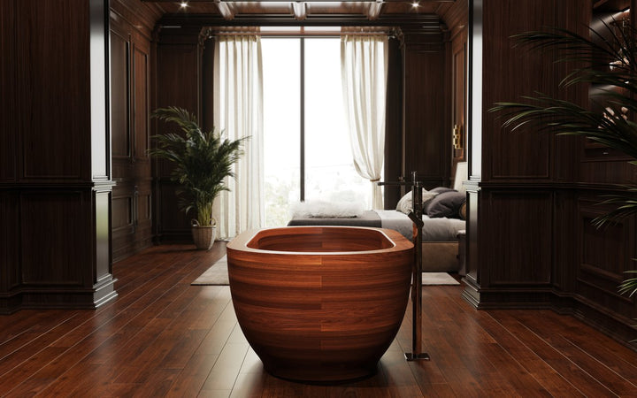 Karolina 2 Freestanding Wooden Bathtub