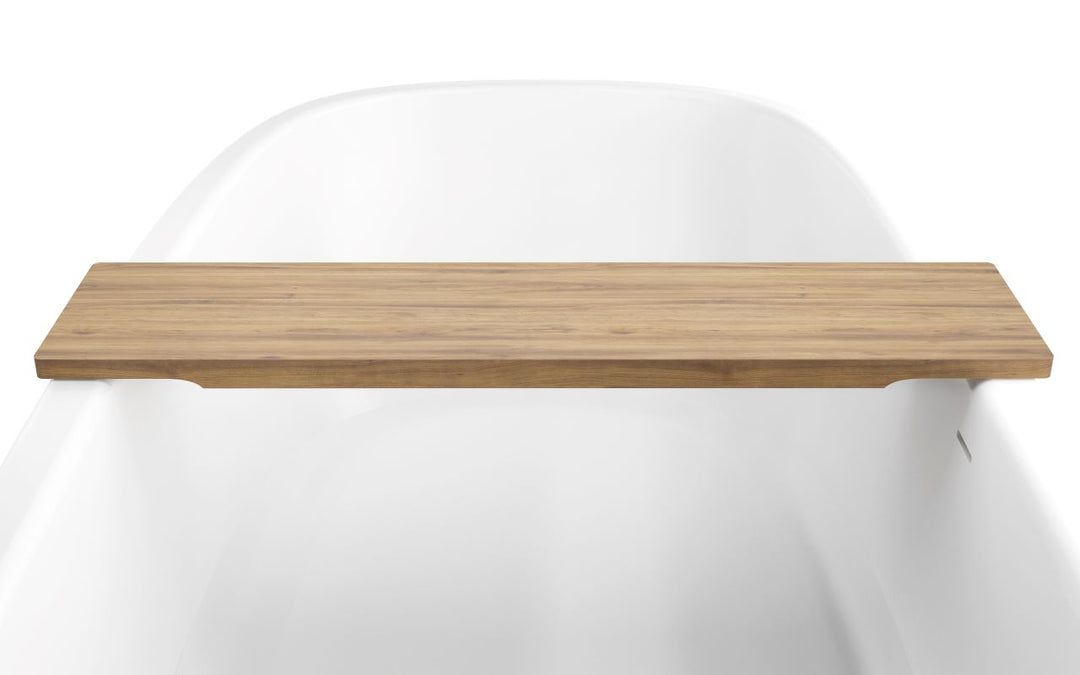 Universal Waterproof Bathtub Tray - Teak