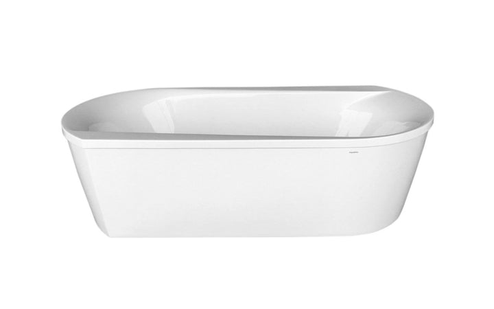 Purescape 107-Wht Freestanding Acrylic Bathtub