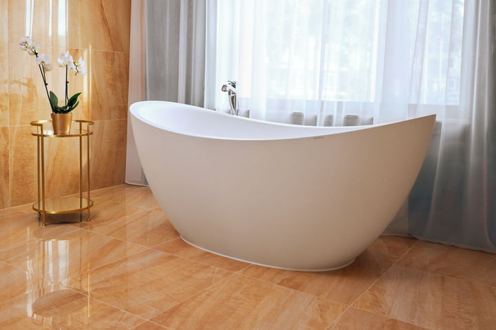 Lillian Freestanding Solid Surface Bathtub