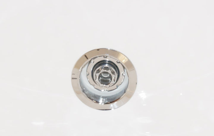 Downtown Infinity Spa w White Composite Siding (fmr. Maridur)