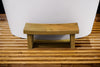 Aquatica True Ofuro Solid Teak Bathtub Step – 21.75 x 12.25 x 7 Inches