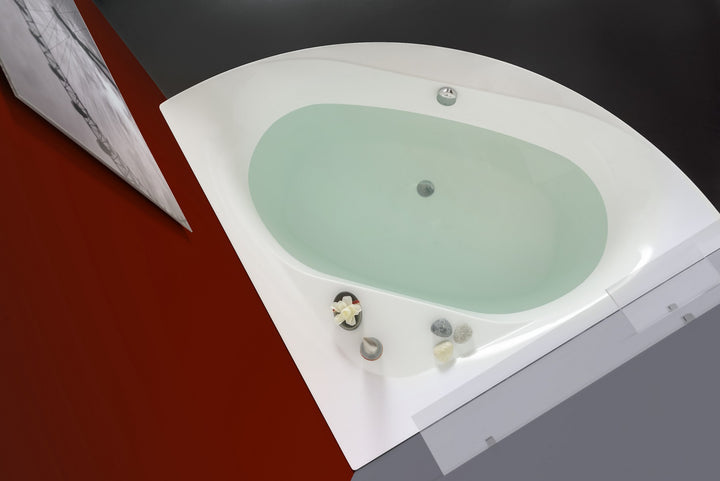 Olivia-B Acrylic Corner Bathtub