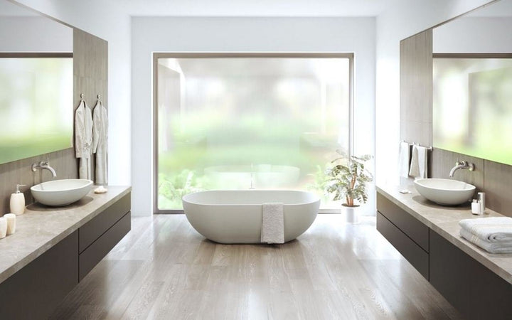 Karolina 2 White Oval Vessel Sink