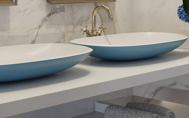 Aquatica AquateX Wht-Distant Blue Material Sample