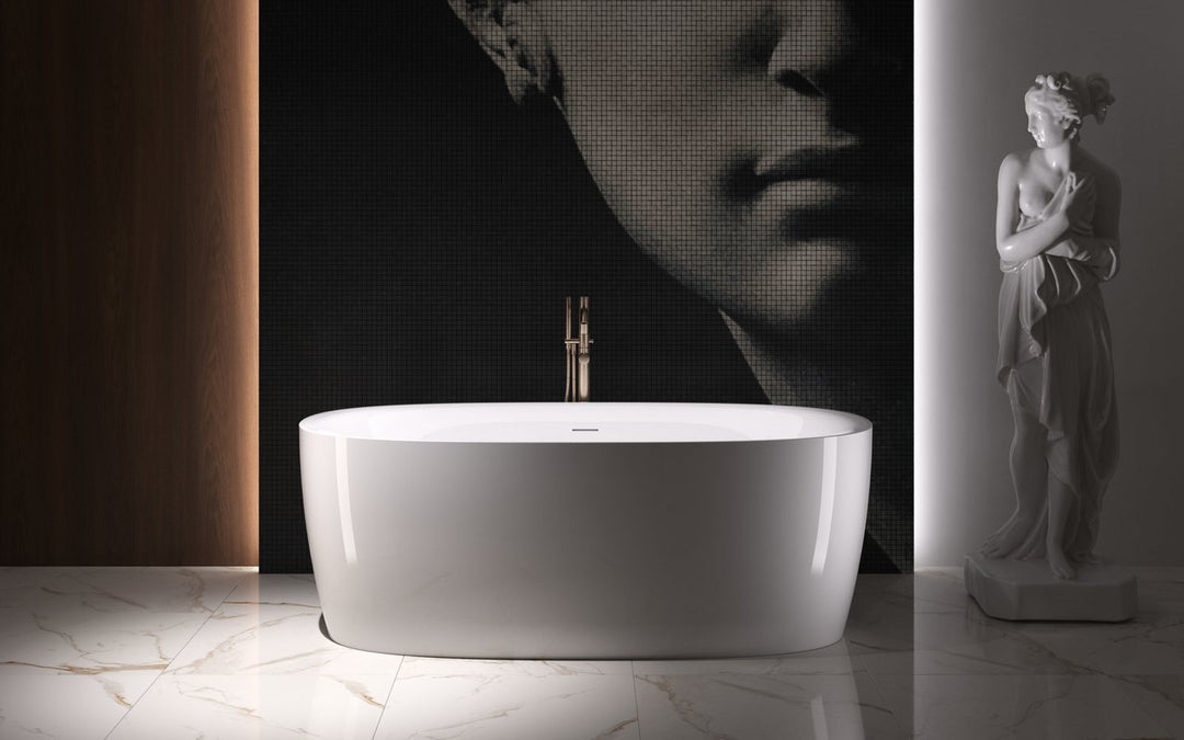 Purescape 045 Oval Freestanding Bathtub (F-303)