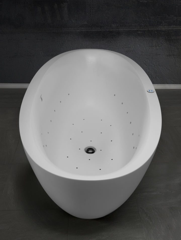 Sensuality Mini Relax Freestanding Solid Surface Bathtub