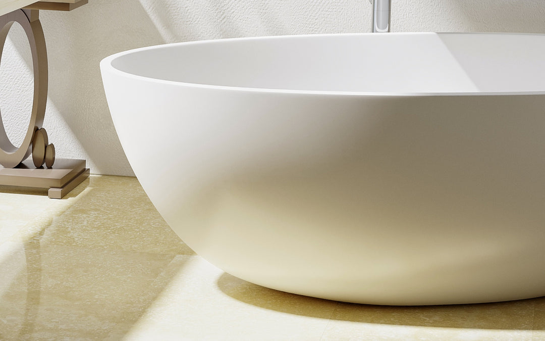 Spoon 2 Freestanding Solid Surface Bathtub