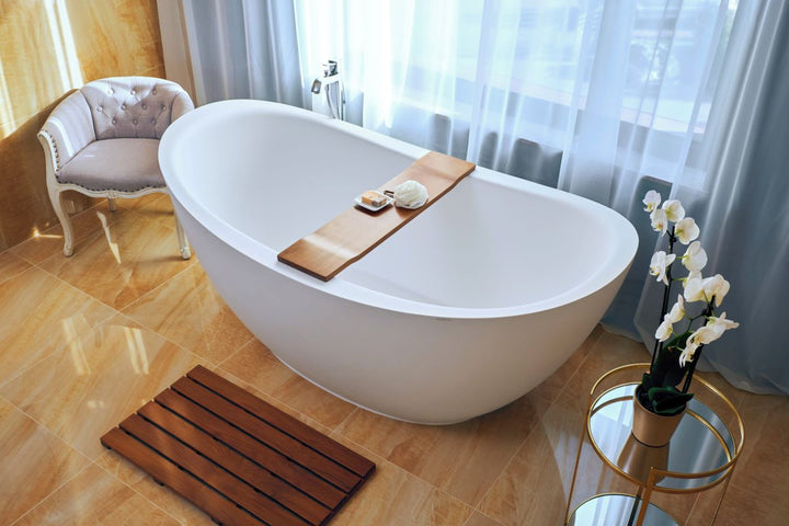 Lillian Freestanding Solid Surface Bathtub