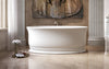 Aquatica Aphrodite-White Freestanding Solid Surface Bathtub