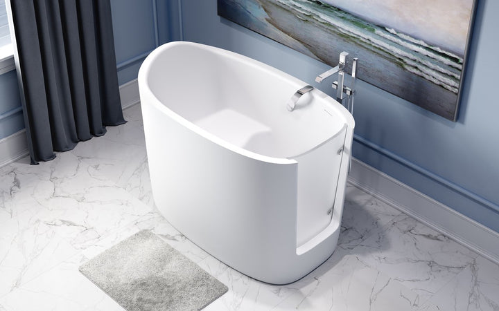 Baby Boomer 2 Freestanding Solid Surface Bathtub