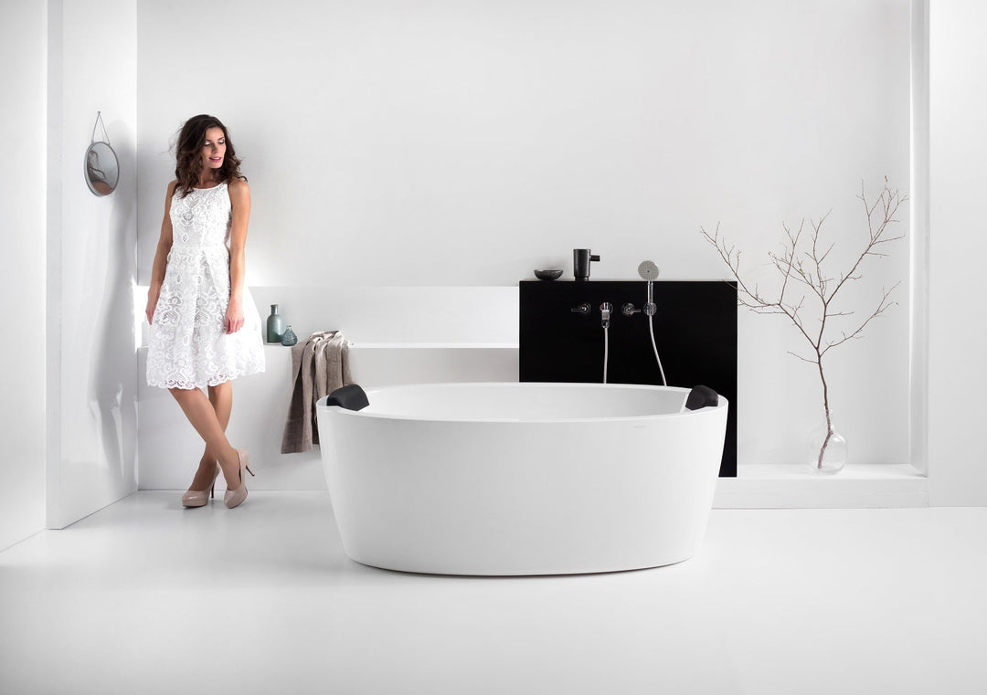 Comfort Black Bath Headrest