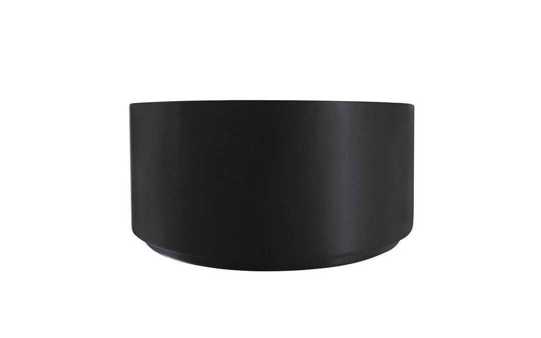 Solace-B Black Round Vessel Sink