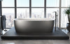 Aquatica Coletta Gunmetal-White Freestanding Bathtub