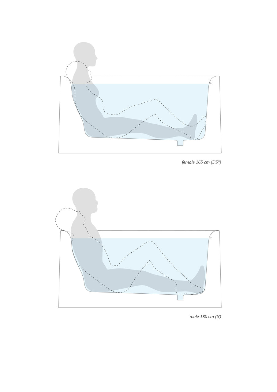 Sophia Freestanding Solid Surface Bathtub