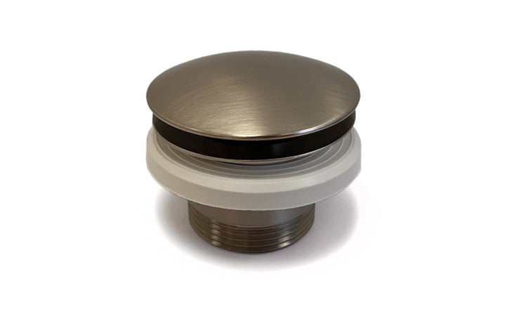 Euroclicker 3 Bathtub Drain (Brushed Nickel) Full Assembly