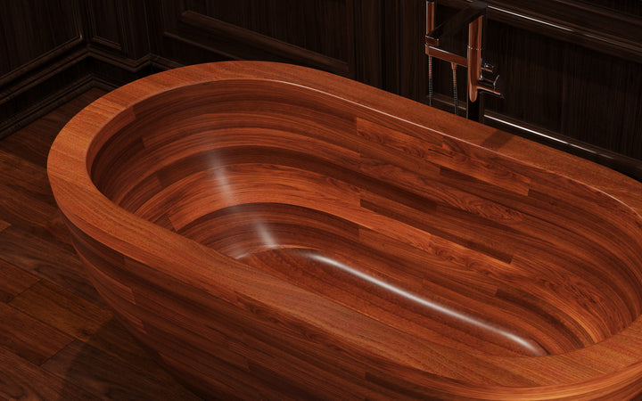 Karolina 2 Freestanding Wooden Bathtub