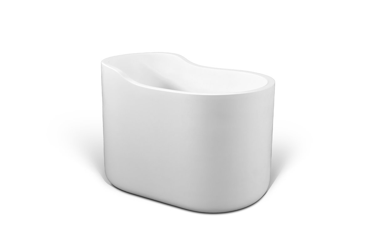 Shop the Aquatica True Ofuro, a white freestanding ofuro soaking