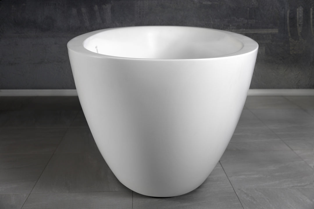 Sensuality Mini Freestanding Solid Surface Bathtub