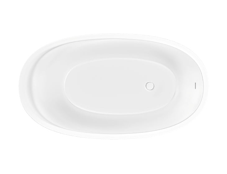 MTI Baths Acquabella Elko Freestanding Mineral Composite Bathtub