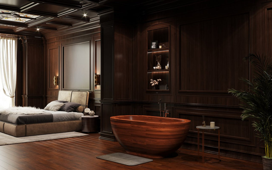 Karolina 2 Freestanding Wooden Bathtub