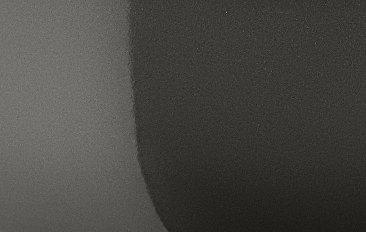 Aurora Gunmetal White Supergloss Round Vessel Sink