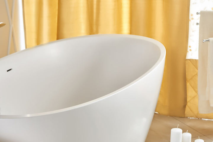 Sensuality Freestanding Solid Surface Bathtub