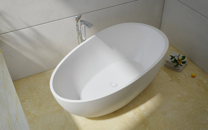 Spoon 2 Freestanding Solid Surface Bathtub