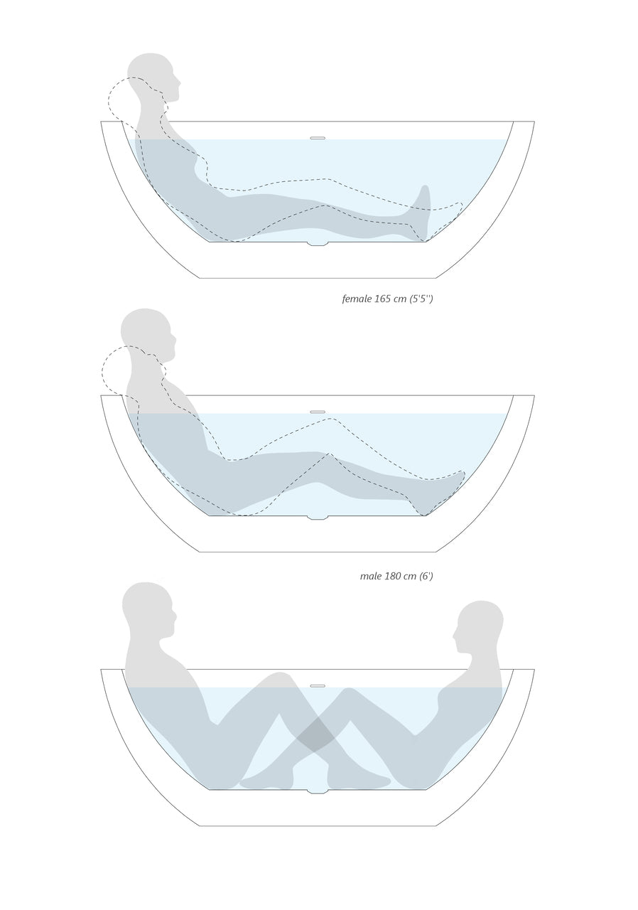 Karolina 2 Freestanding Solid Surface Bathtub