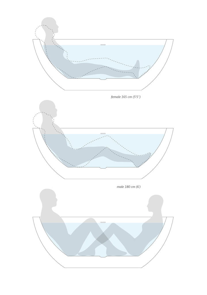 Karolina 2 Freestanding Solid Surface Bathtub