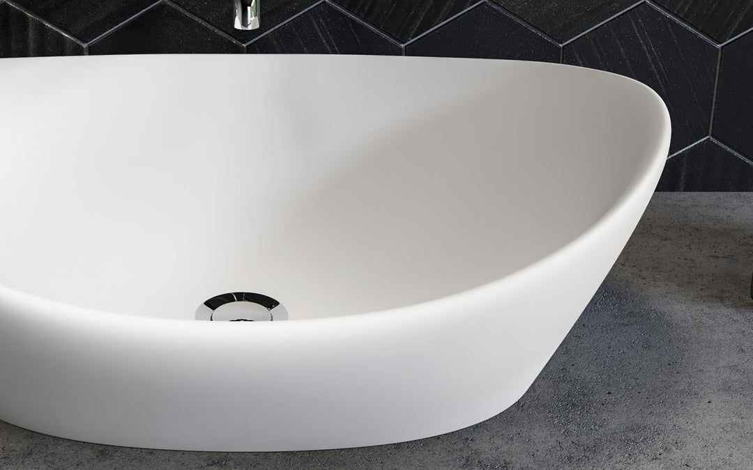 Luna White Vessel Sink